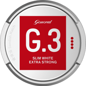 G.3 Slim White Portion Extra Strong