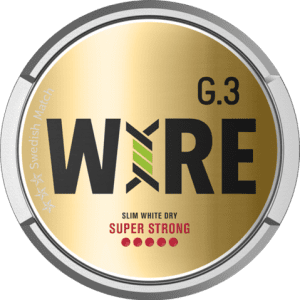 G.3 WIRE Slim White Super Strong