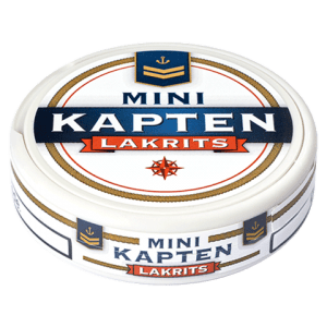 Kapten Vit Lakrits Mini