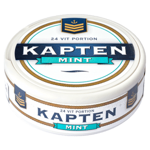 Kapten Vit Mint Portionssnus