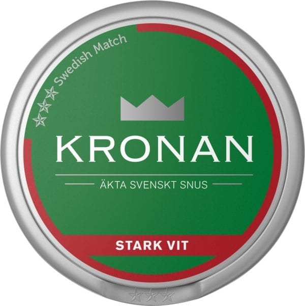 Kronan Stark Vit Portionssnus