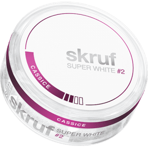 Skruf Super White Slim Cassice