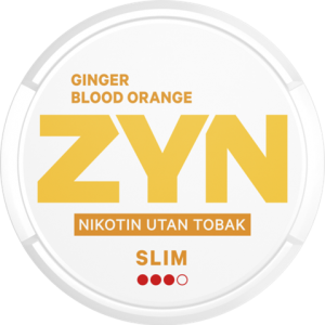 Zyn Slim Ginger Blood Orange Strong