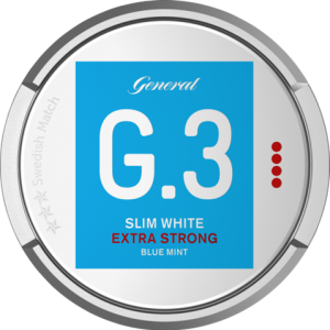 Snusnetto G3 Blue Mint Slim White Portion Extra Strong