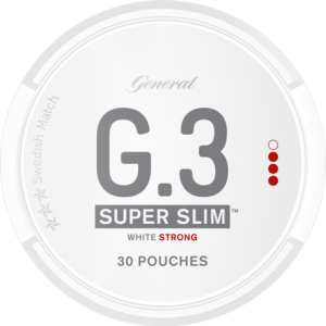 Snusnetto G3 Super Slim White Portion Strong