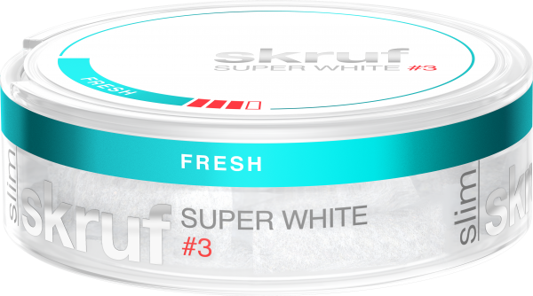 Snusnetto Skruf Super White Fresh Nr3