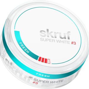 Snusnetto Skruf Super White Fresh Nr3