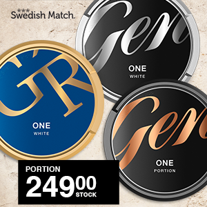Snusnetto Göteborgs Rapé ONE General ONE