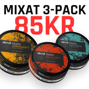 Snusnetto Skruf 3-pack Mix